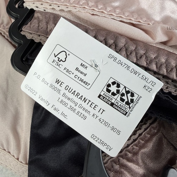 Vanity Fair Underwear Women's Size 5x Radiant Collection 6 pairs Hi-Cut NWT - Picture 7 of 7